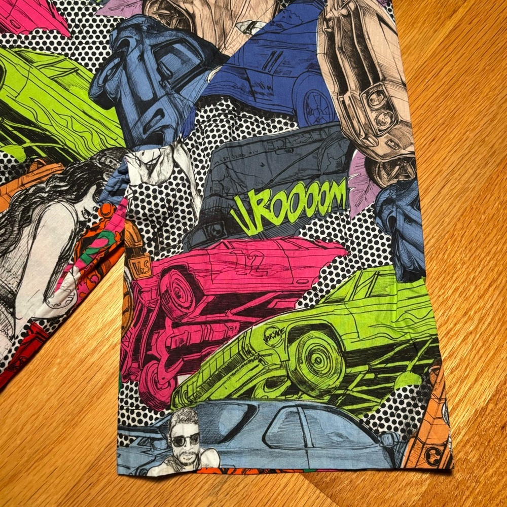 Versace Limited Edition Multicolor Button Down Sh… - image 4